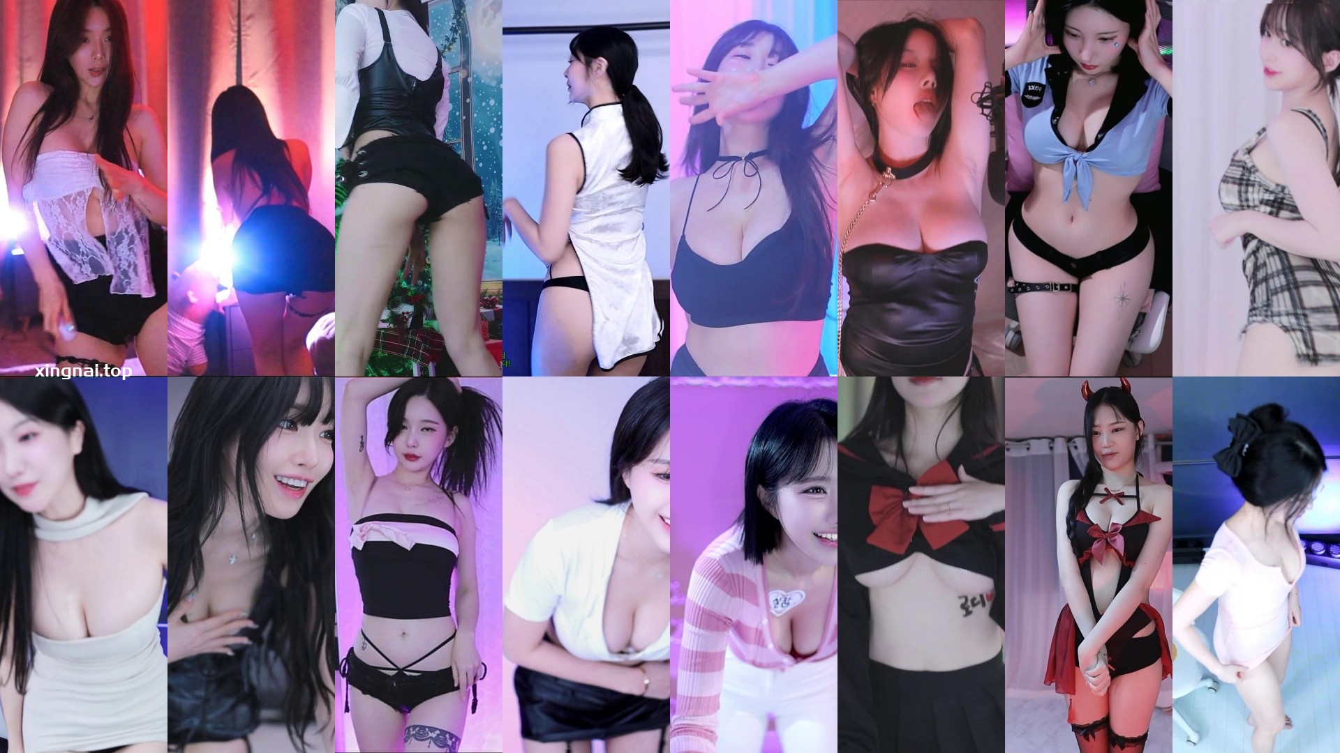 [主播]AfreecaTv韩国BJ 24年12月7日录制舞蹈合集