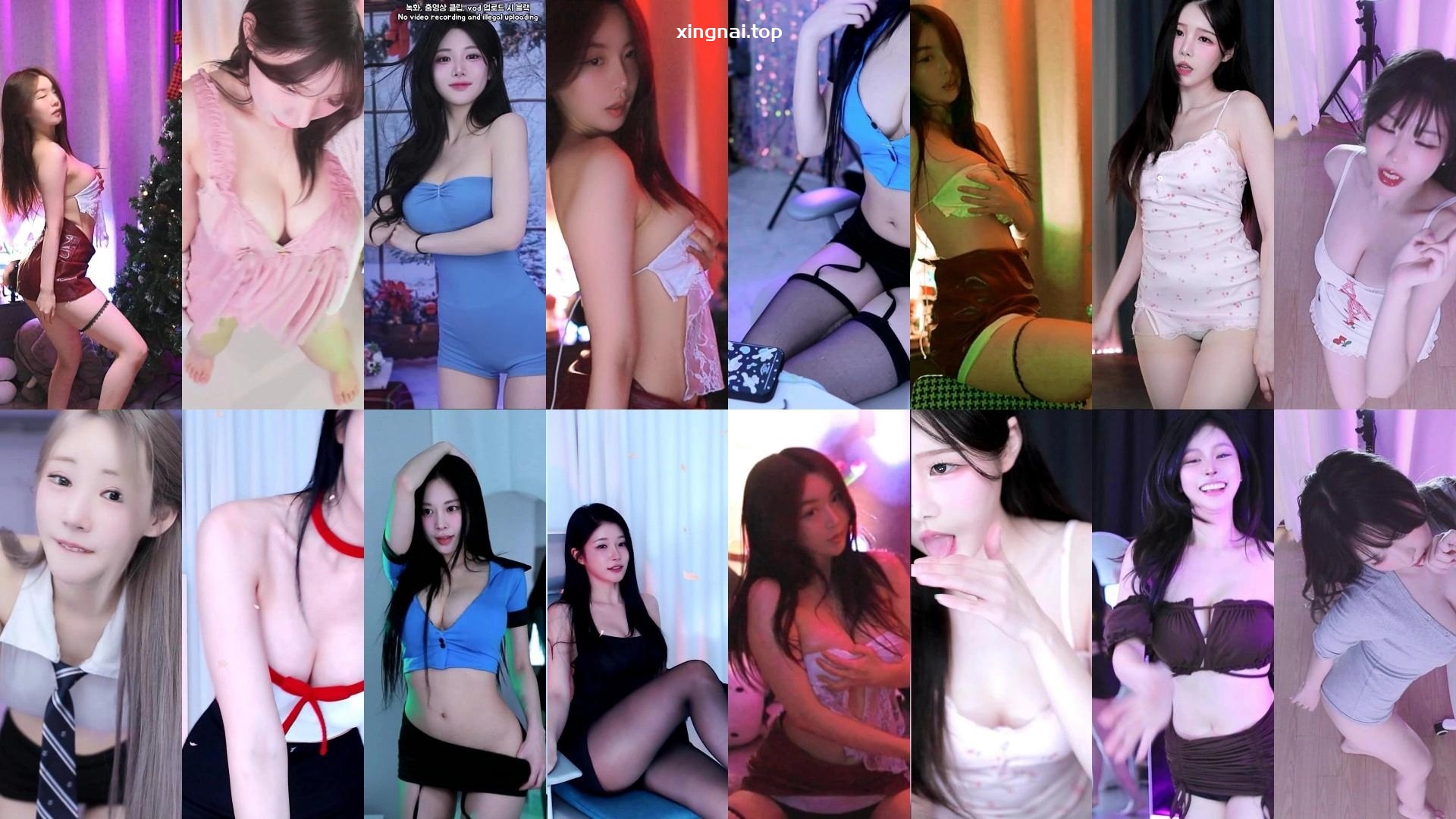 [主播]AfreecaTv韩国BJ 24年12月29日录制舞蹈合集