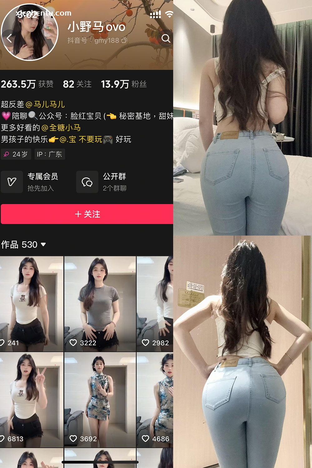 抖音 小野马ovo 微密圈 NO.008期 【24P4V】最新至：2025.4.26