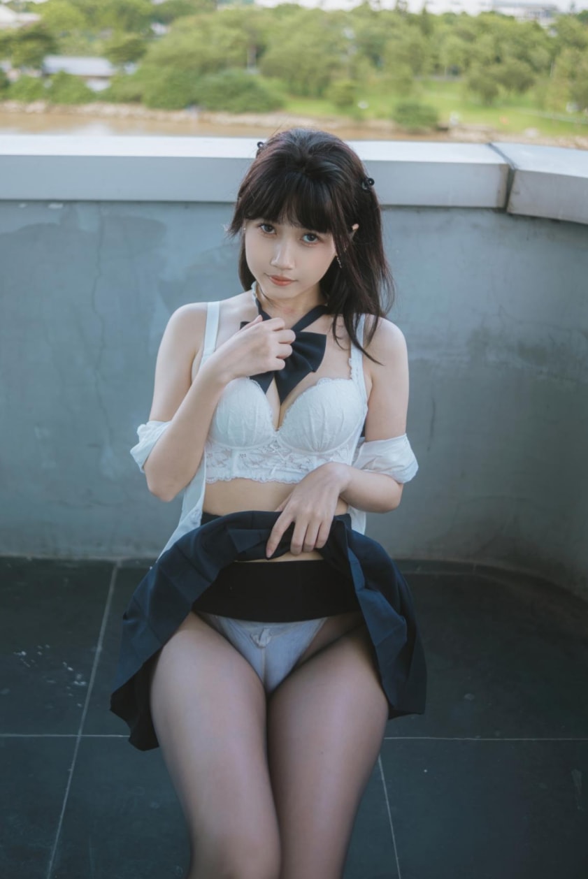 不呆猫 NO.061 JK学妹户外[59P-390MB]