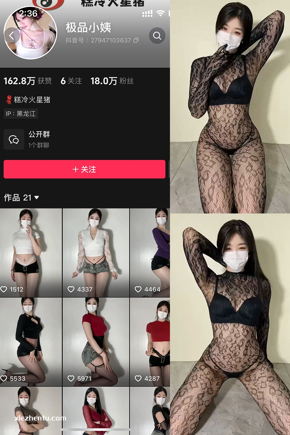 抖音 极品小姨 微密圈  NO.020期 【13P4V】最新至：2025.5.12