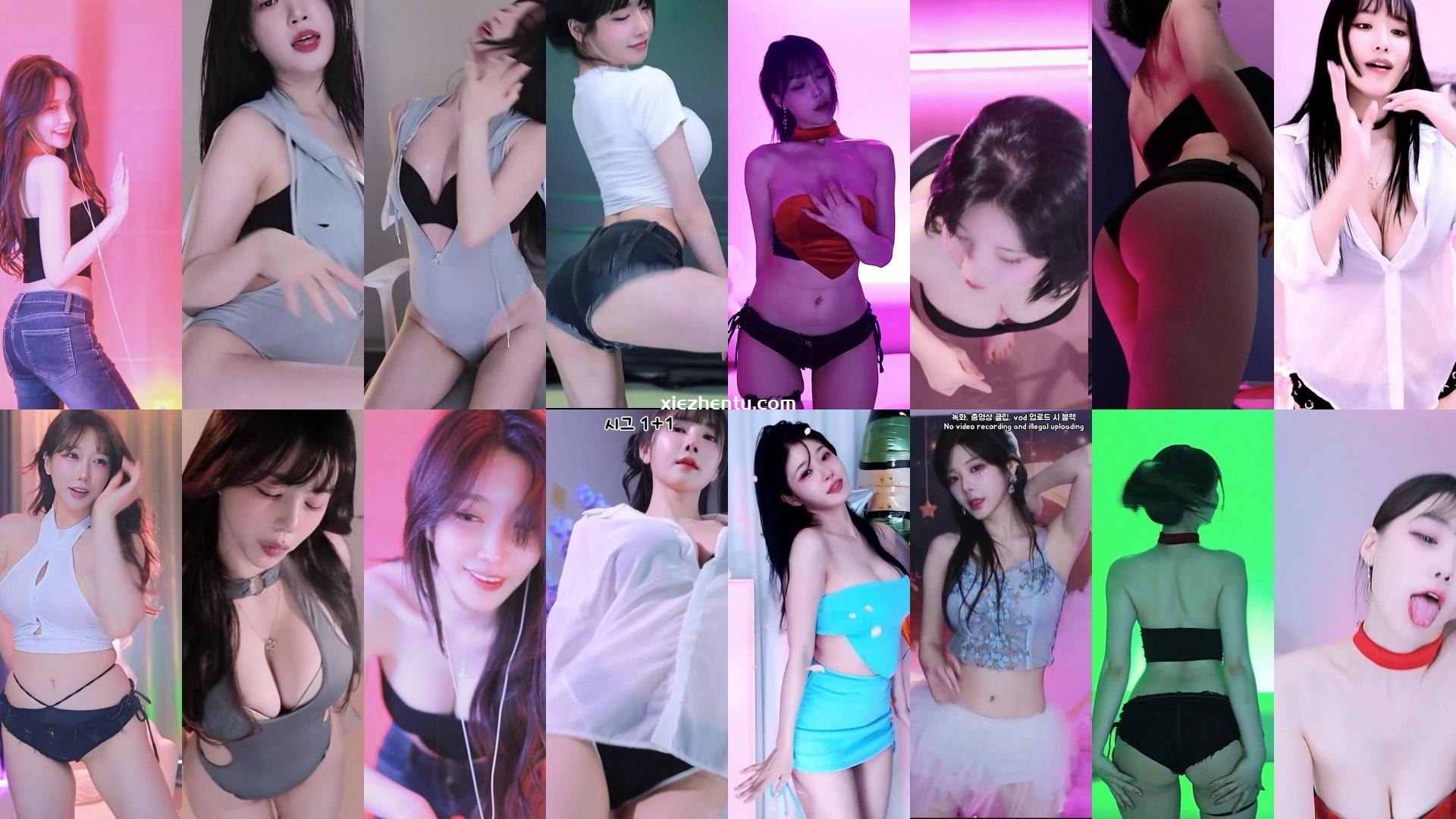 [主播]Sooplive韩国BJ 2025年6月12日录制舞蹈合集