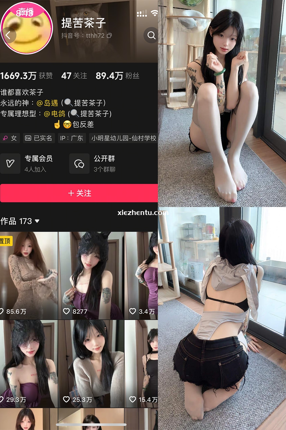 抖音 提苦茶子 岛遇 NO.004期 【36P1V】最新至：2025.7.4