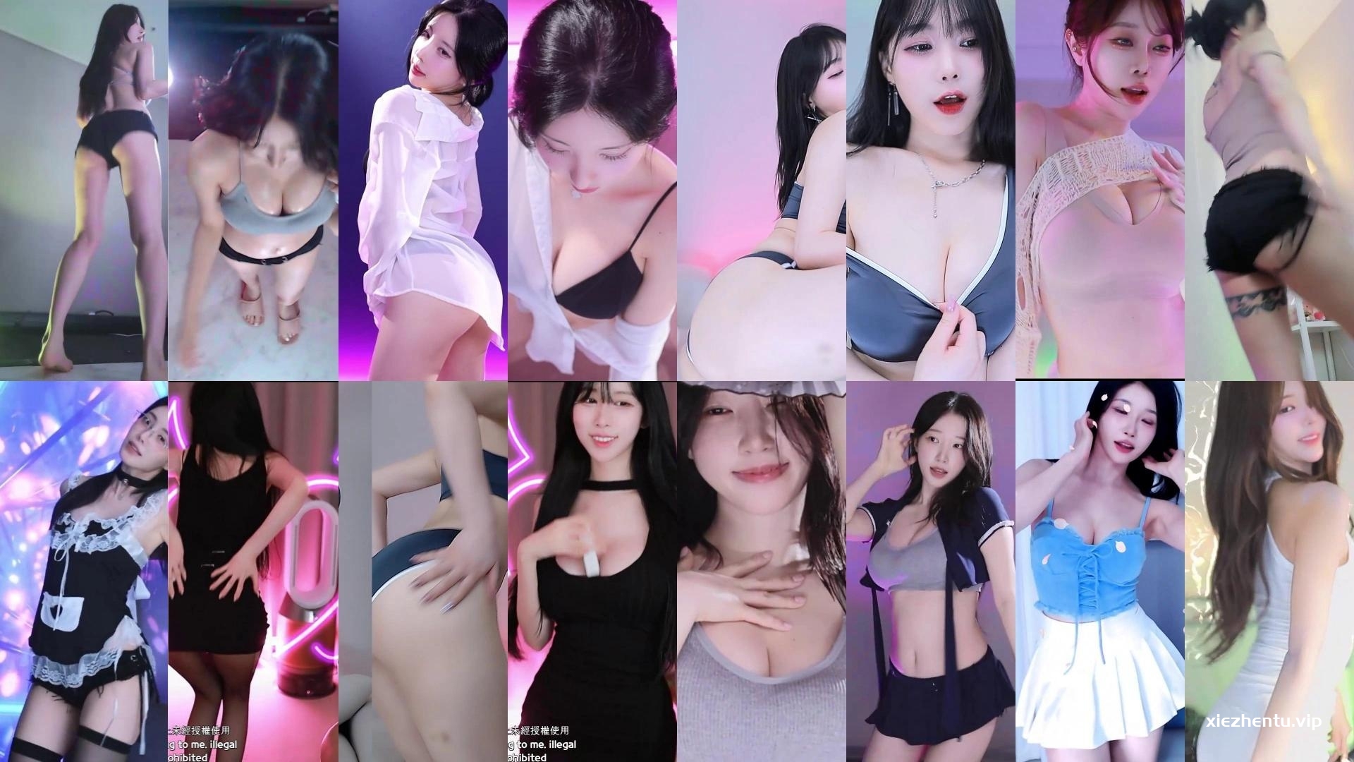 [主播]Sooplive韩国BJ 2025年7月21日录制舞蹈合集