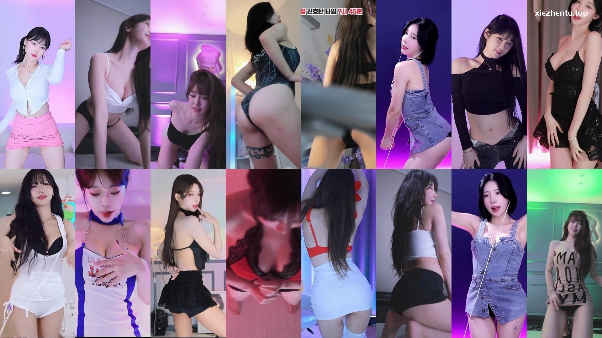 [主播]Sooplive韩国BJ 2025年9月16日录制舞蹈合集